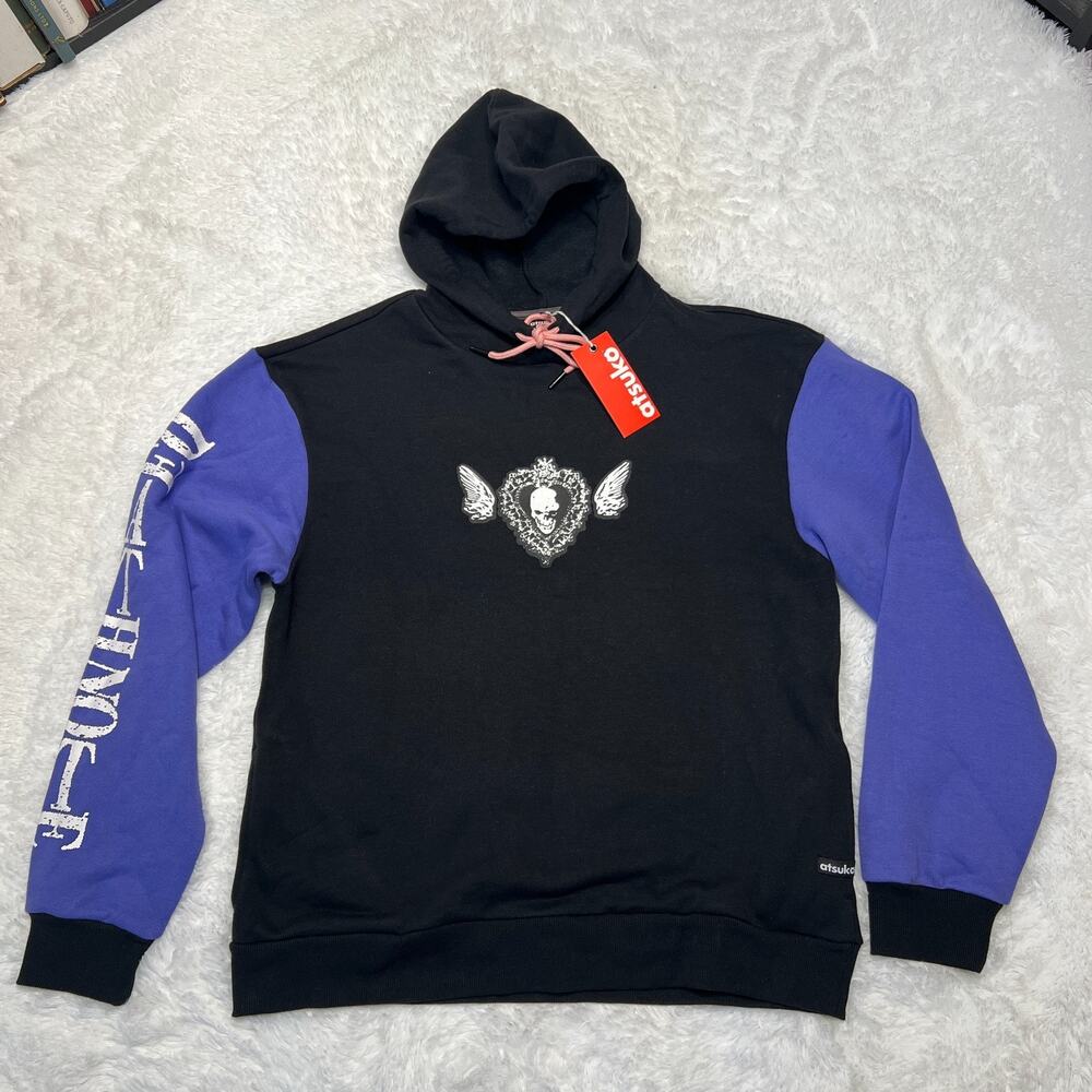 ATSUKO X DEATH NOTE LIGHT YAGAMI HOODIE SIZE MEDIUM